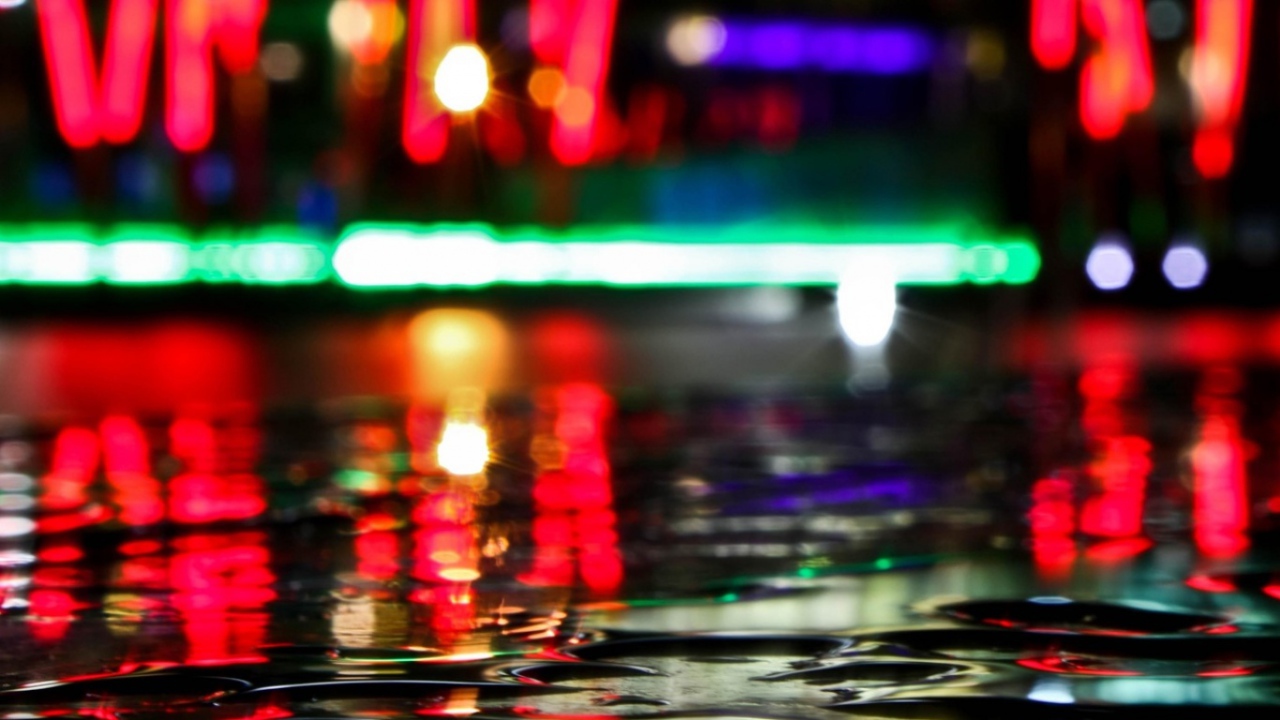 Огни ночного Дублина