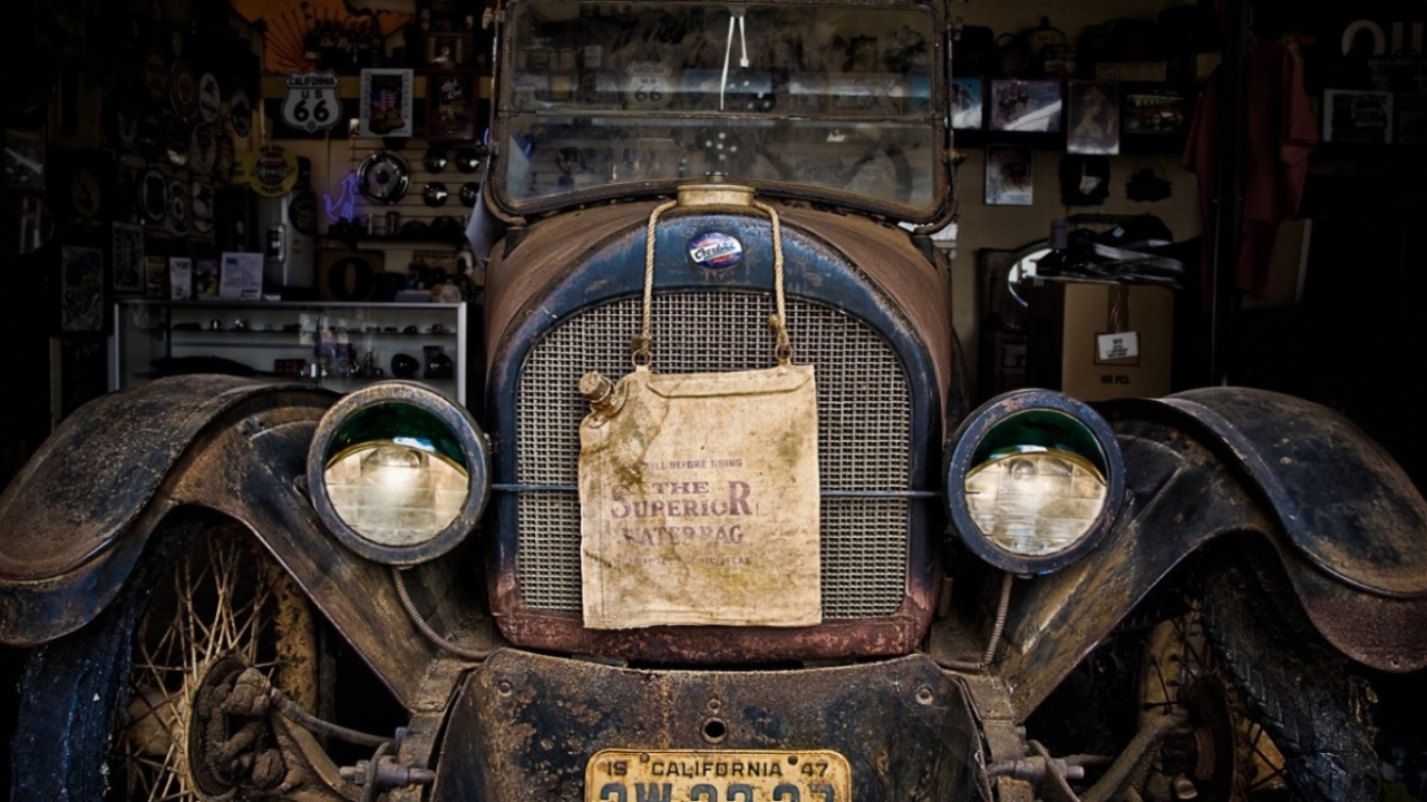 Старый авто