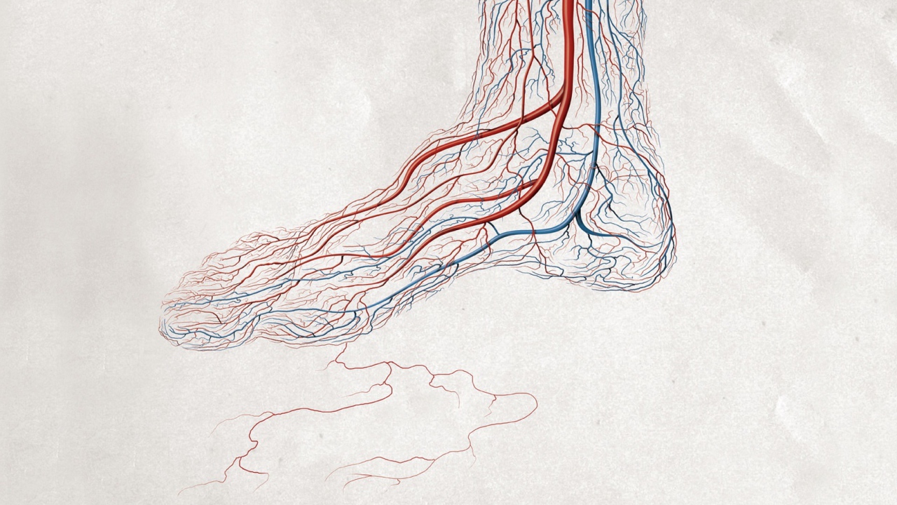 Кровеносные сосуды ноги