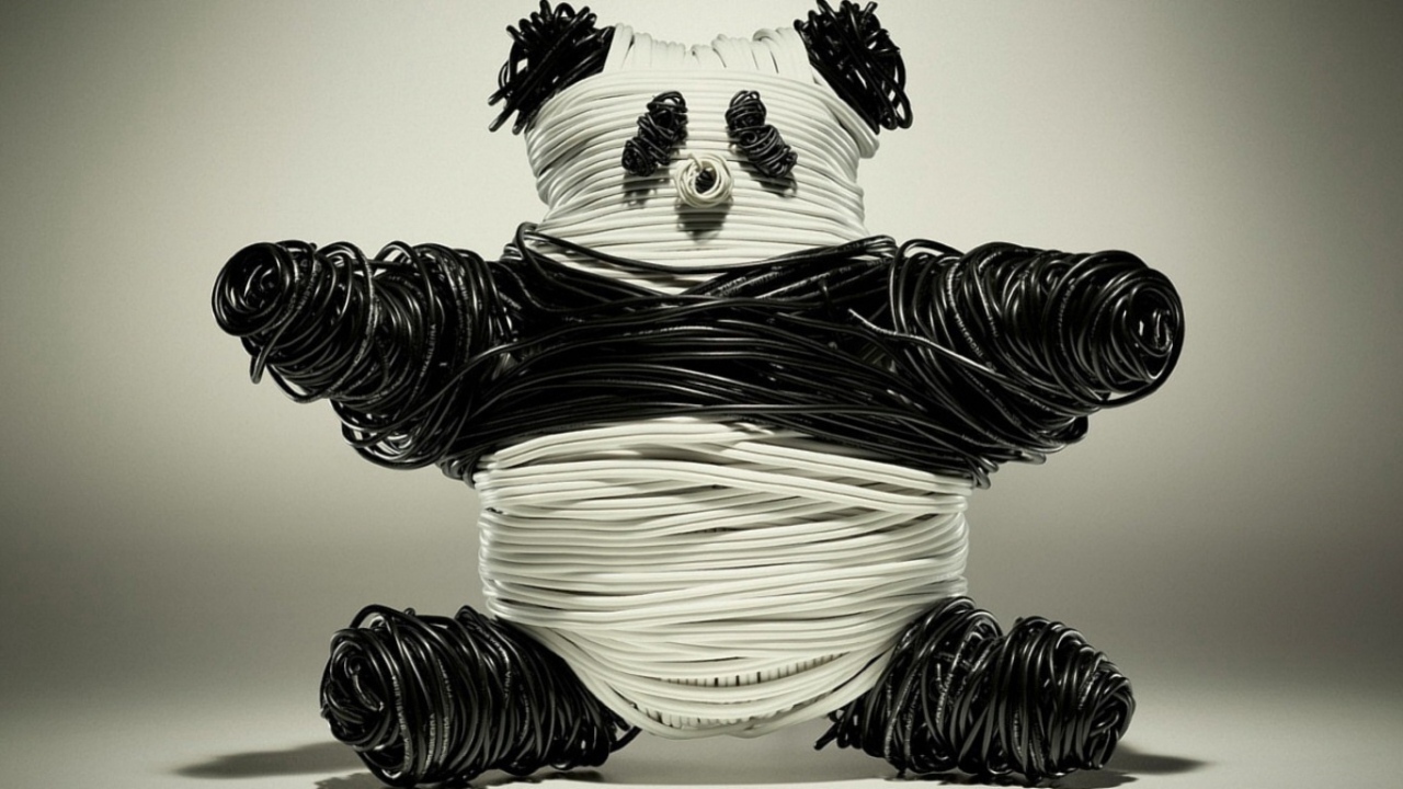 Проволочный мишка