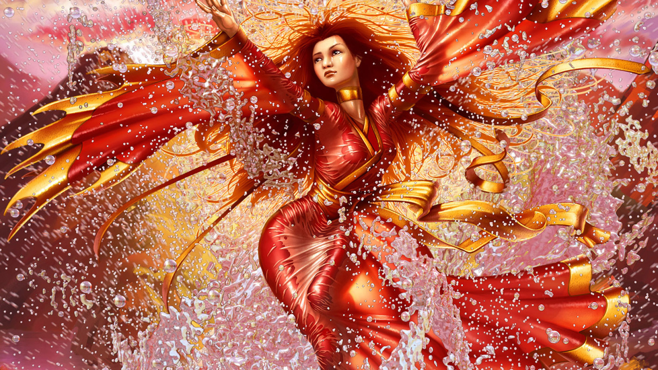 Танец в воде