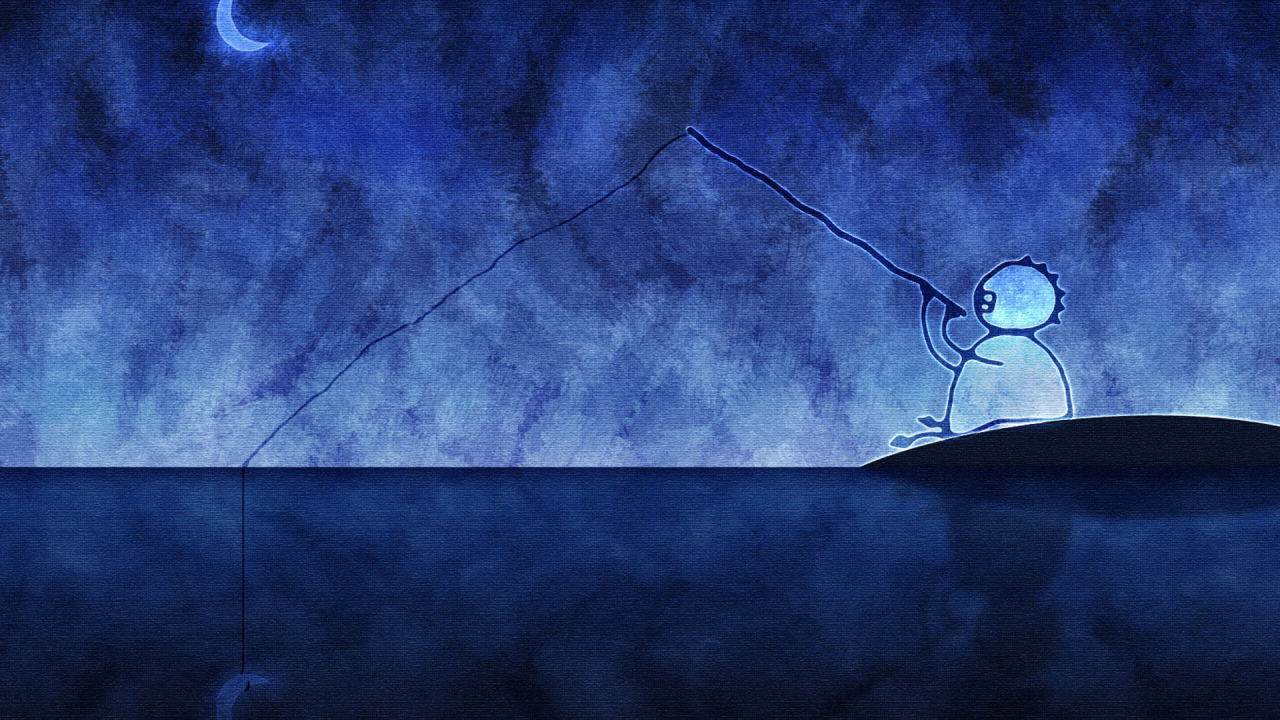 Лунная рыбалка