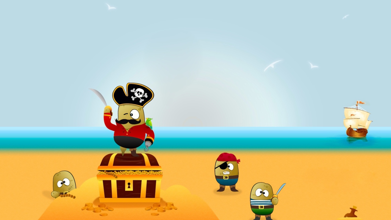 Пиратский картофель