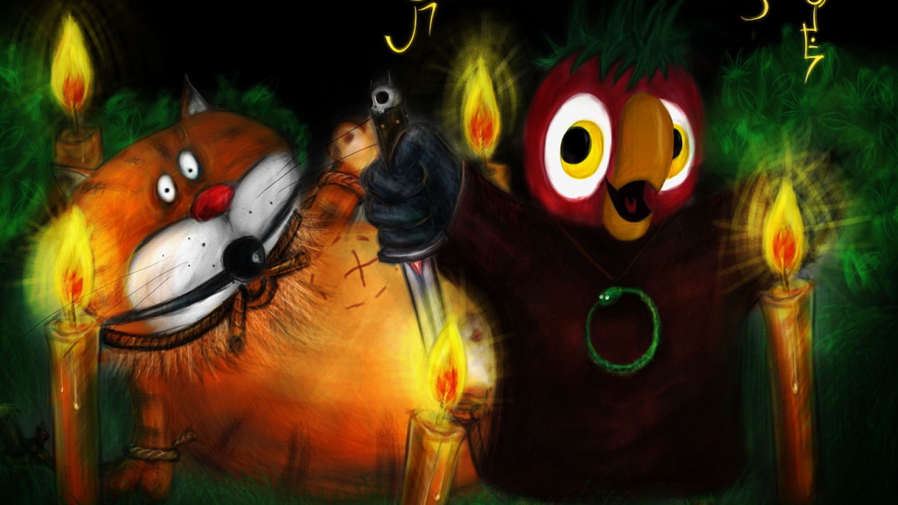 Жертвоприношение попугая Кешы