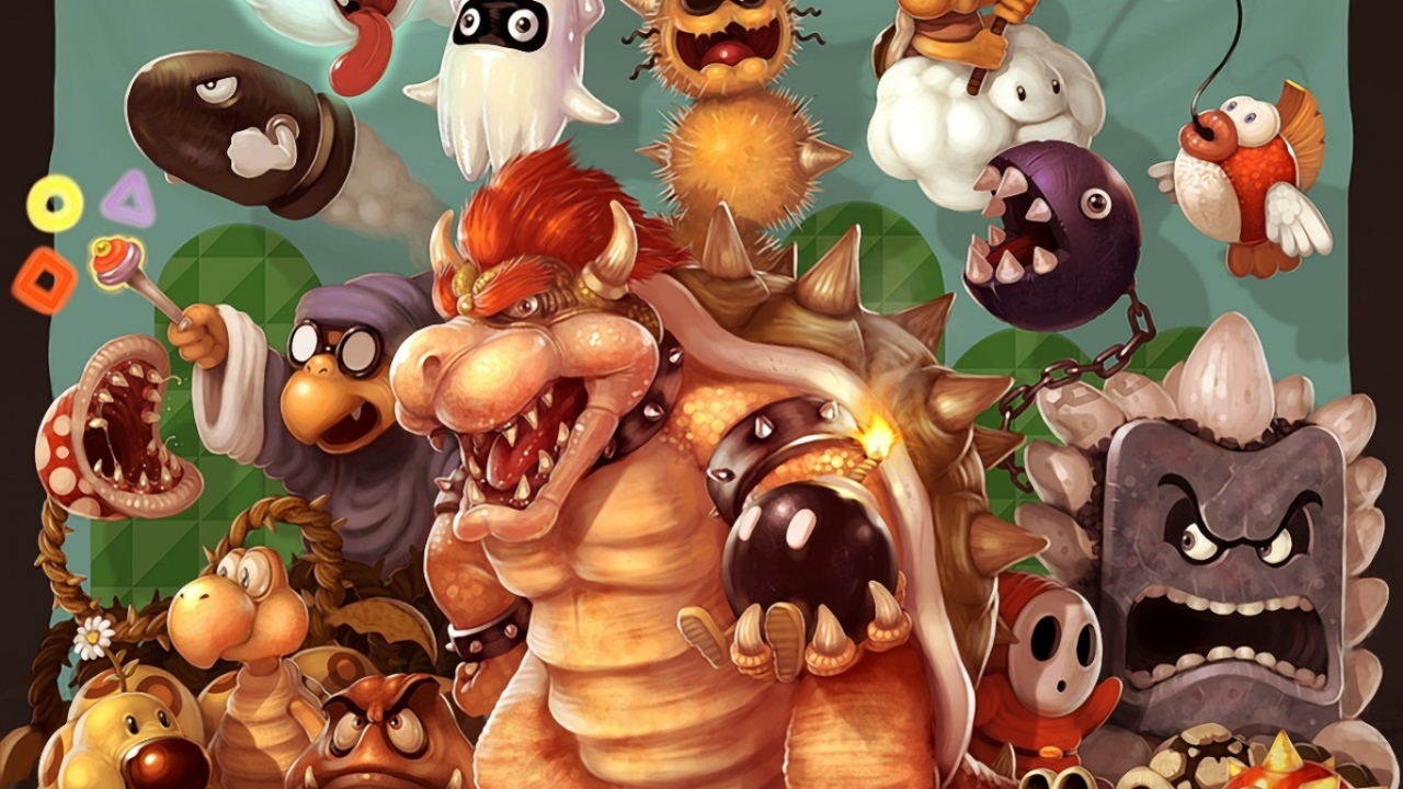 Враги Супер Марио