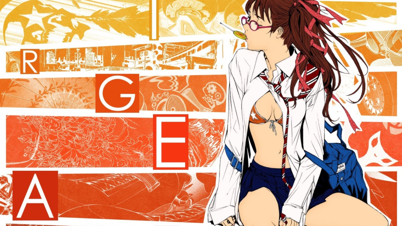 Девушка с леденцом