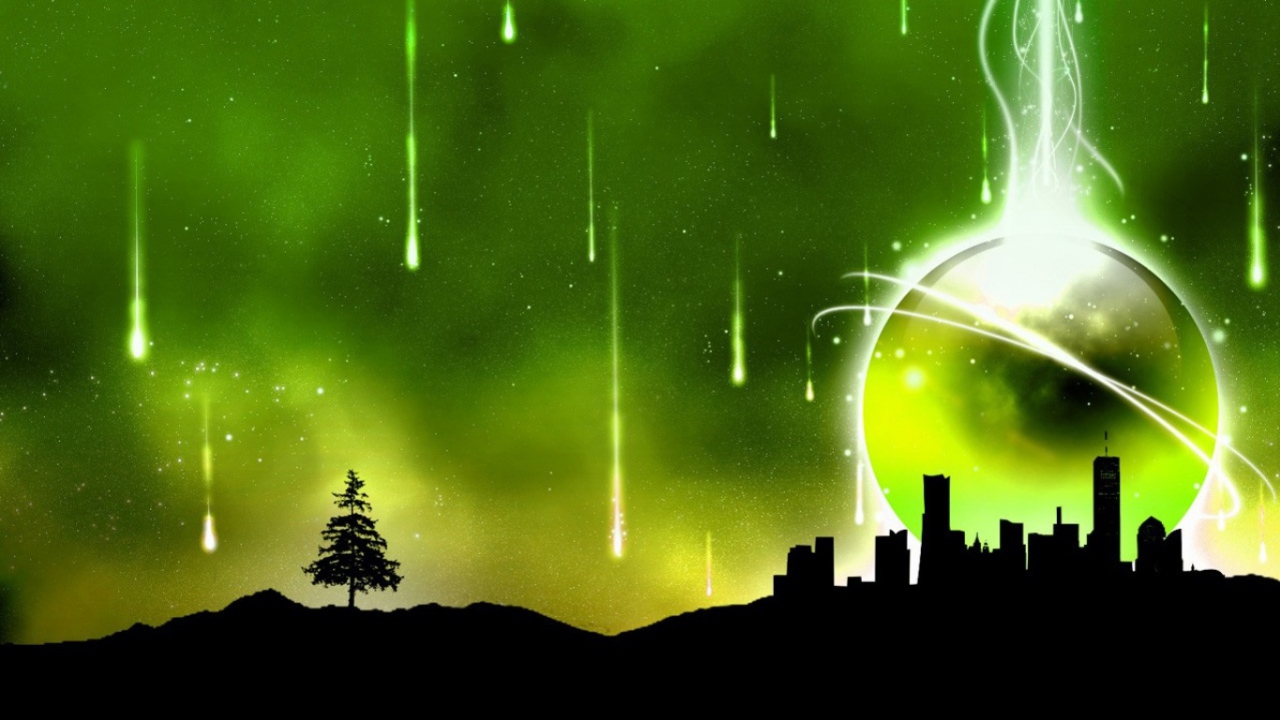 Зеленый Звездопад