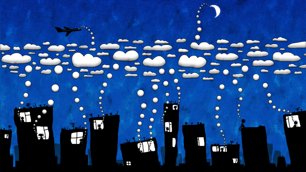 Облака мыслей