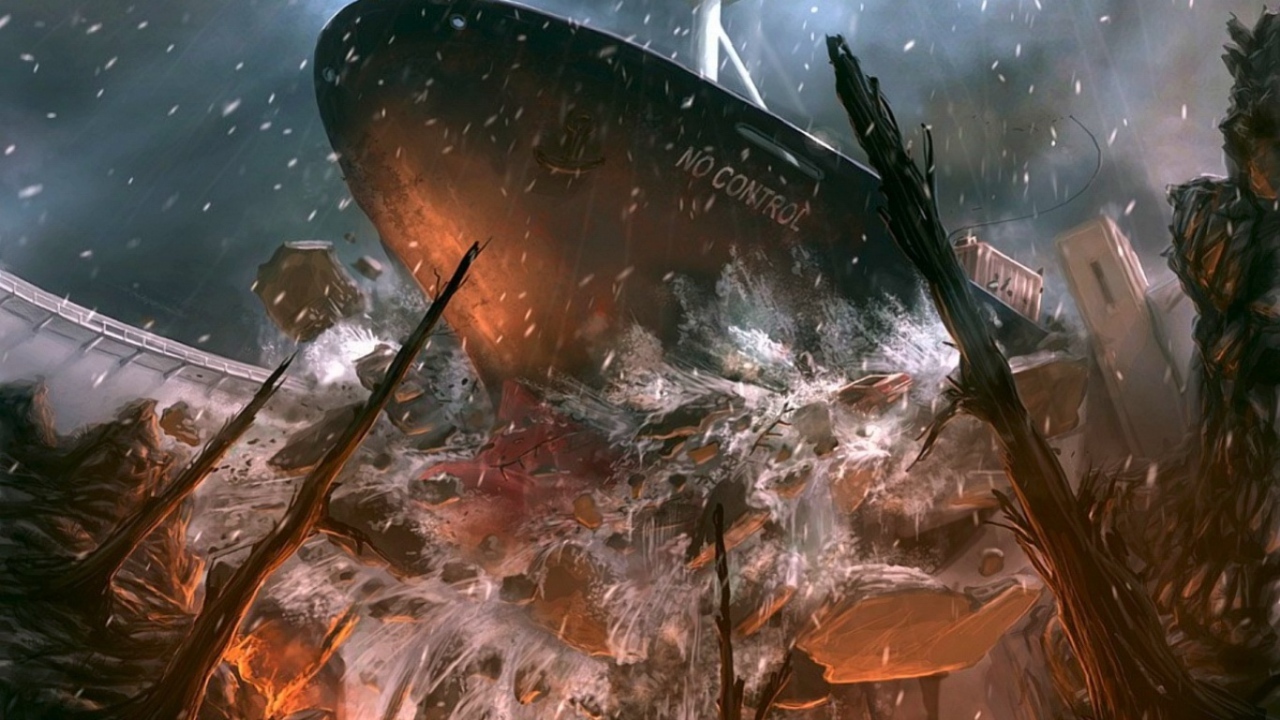 Разрушение плотины