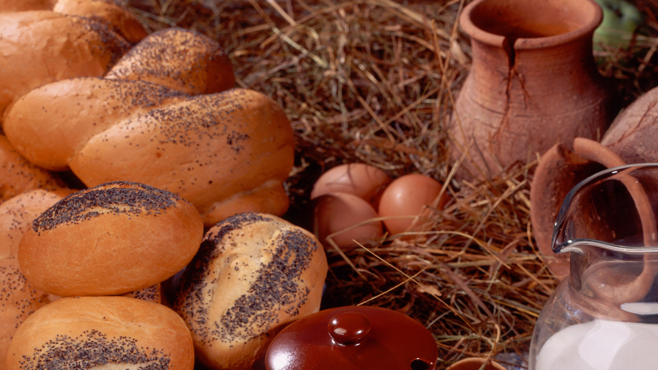 Булочки с маком