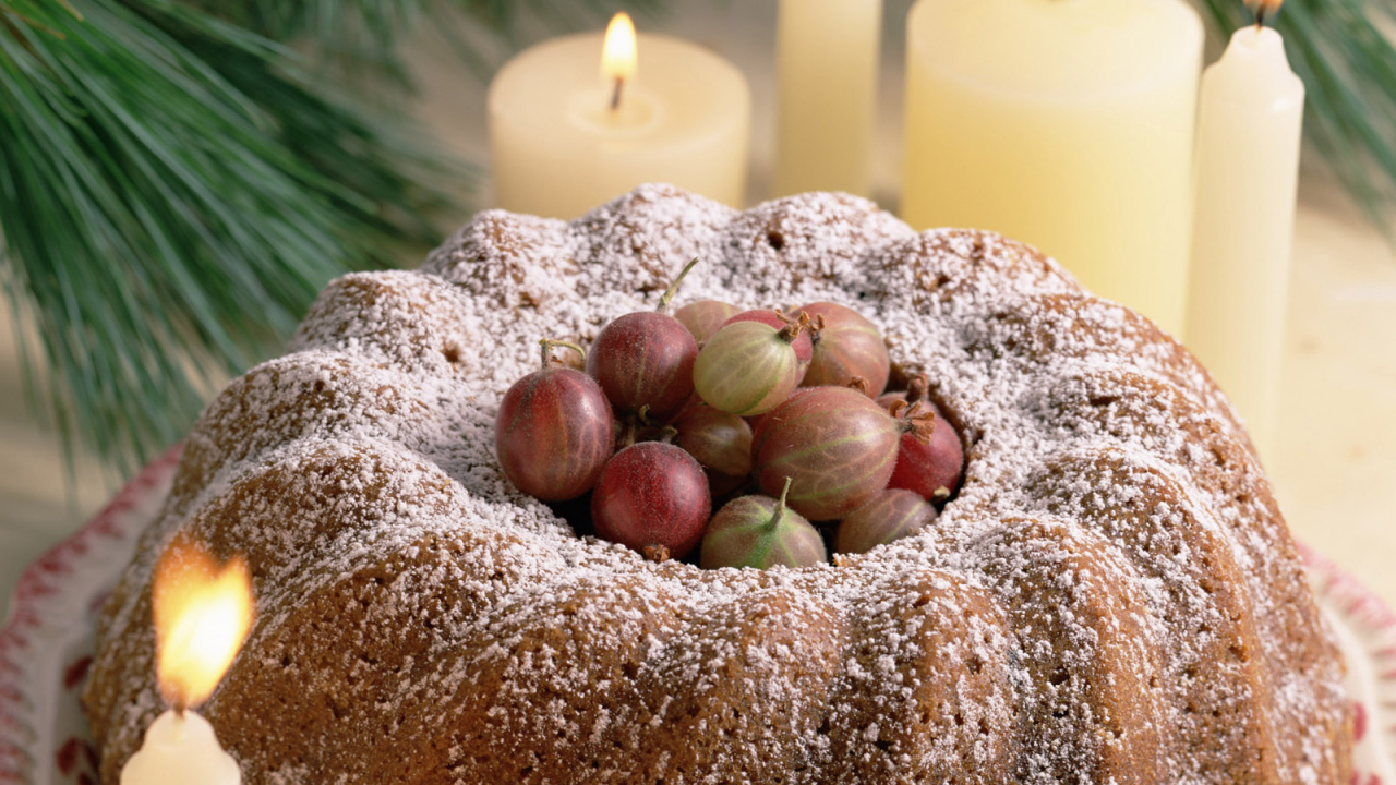 Пирог с крыжовником