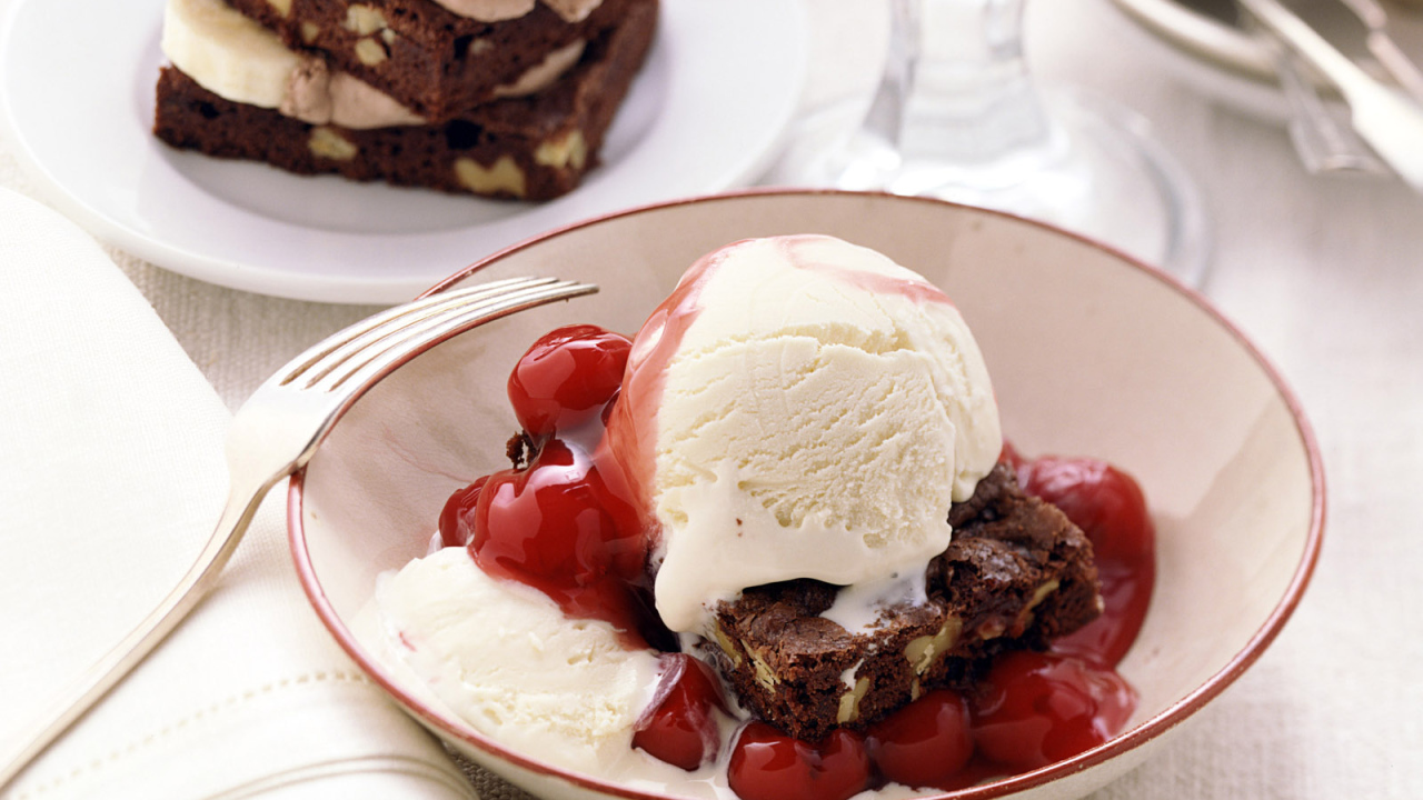 Пирог с мороженным