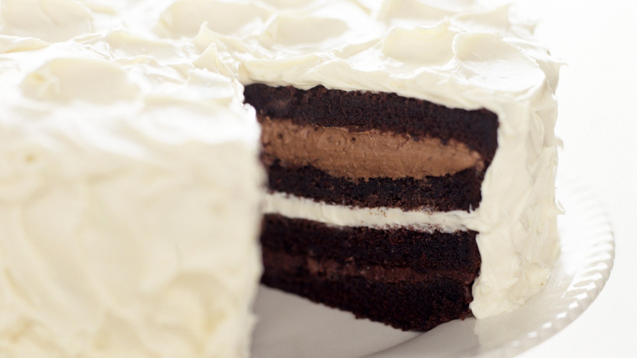 Торт с кремом