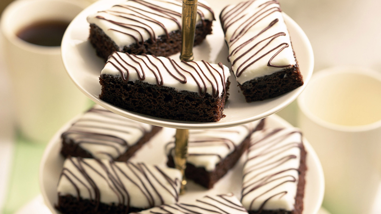 Шоколадное пирожное