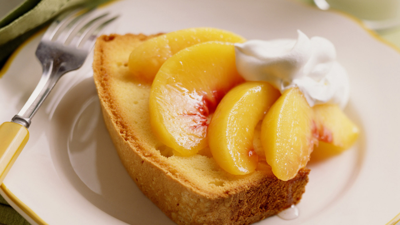 Персиковый пирог
