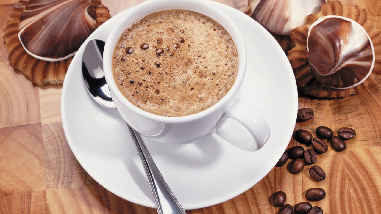 Кофе с пирожным