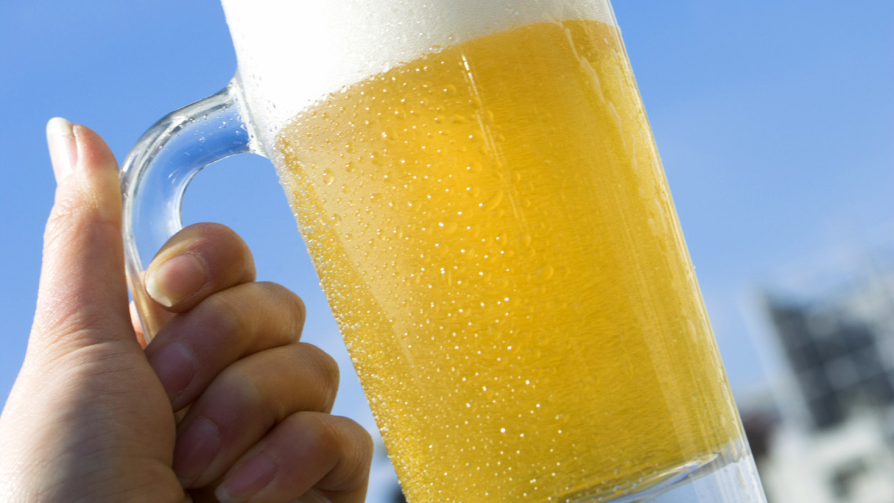 Кружка холодного пива