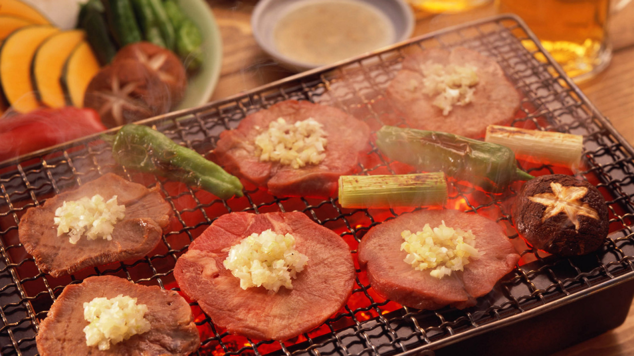 Барбекю вкусное мясо