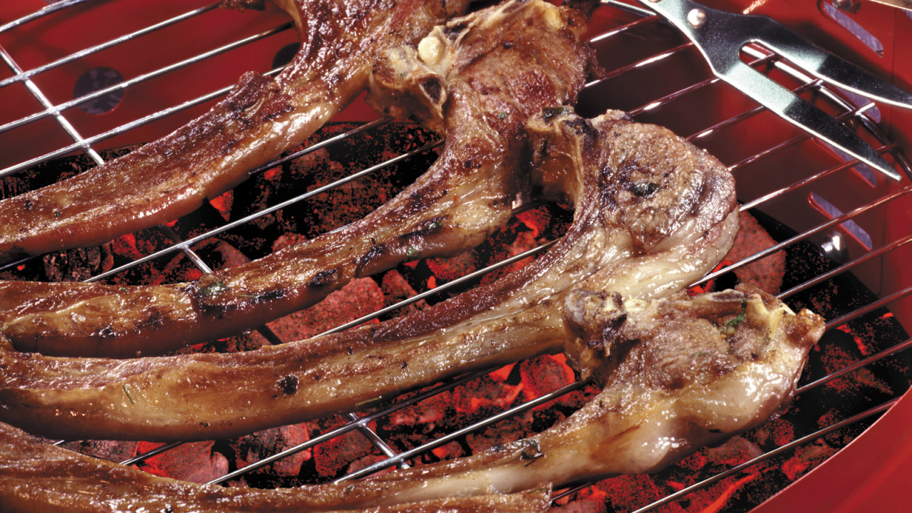 Жареные ребрышки