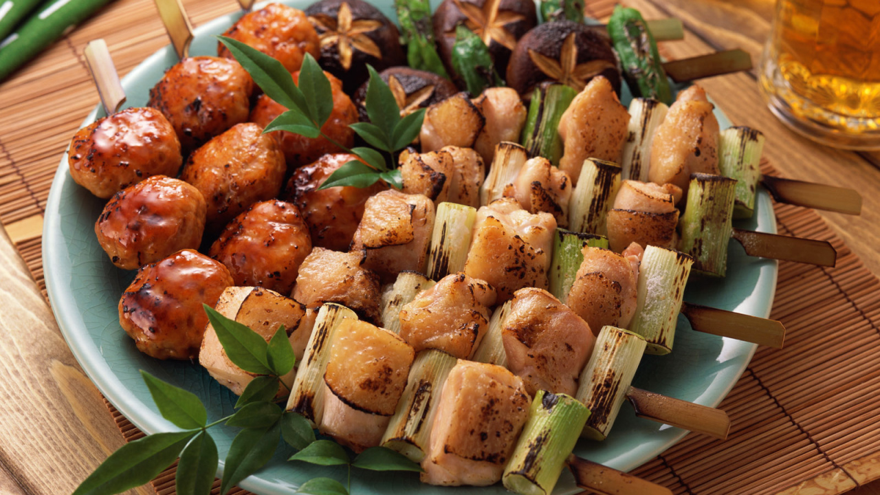 Шашлык из курицы