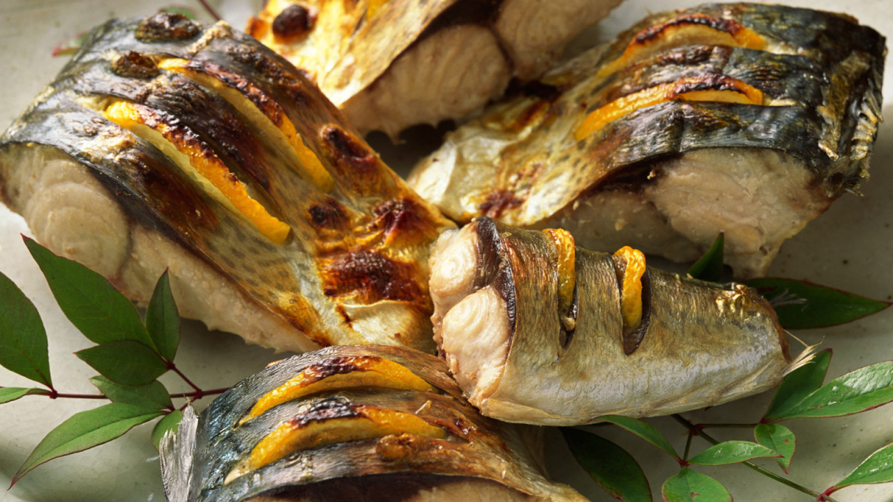 Рыба с лимоном