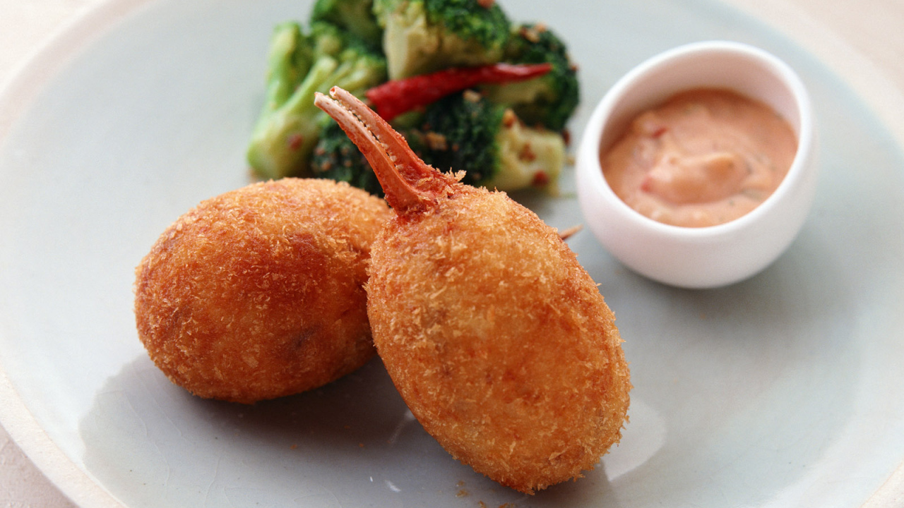 Обжаренный краб