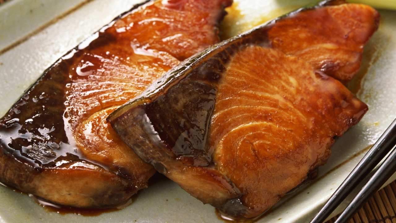 Обжаренные кусочки рыбы