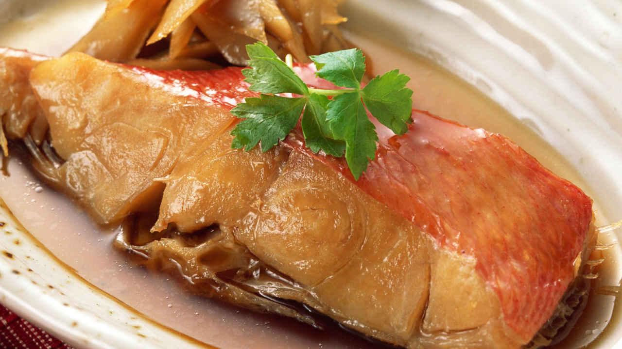 Жаренная форель