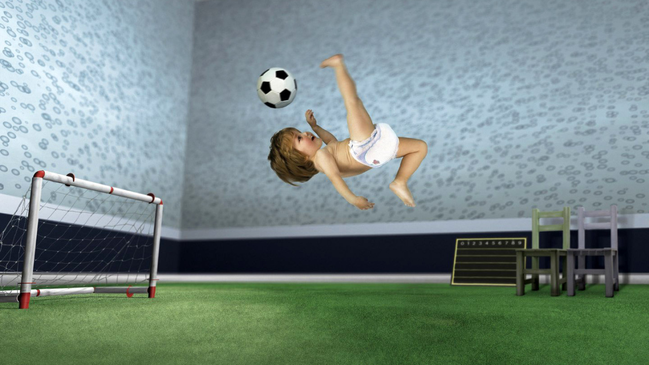 Тренировка Аршавина в детстве