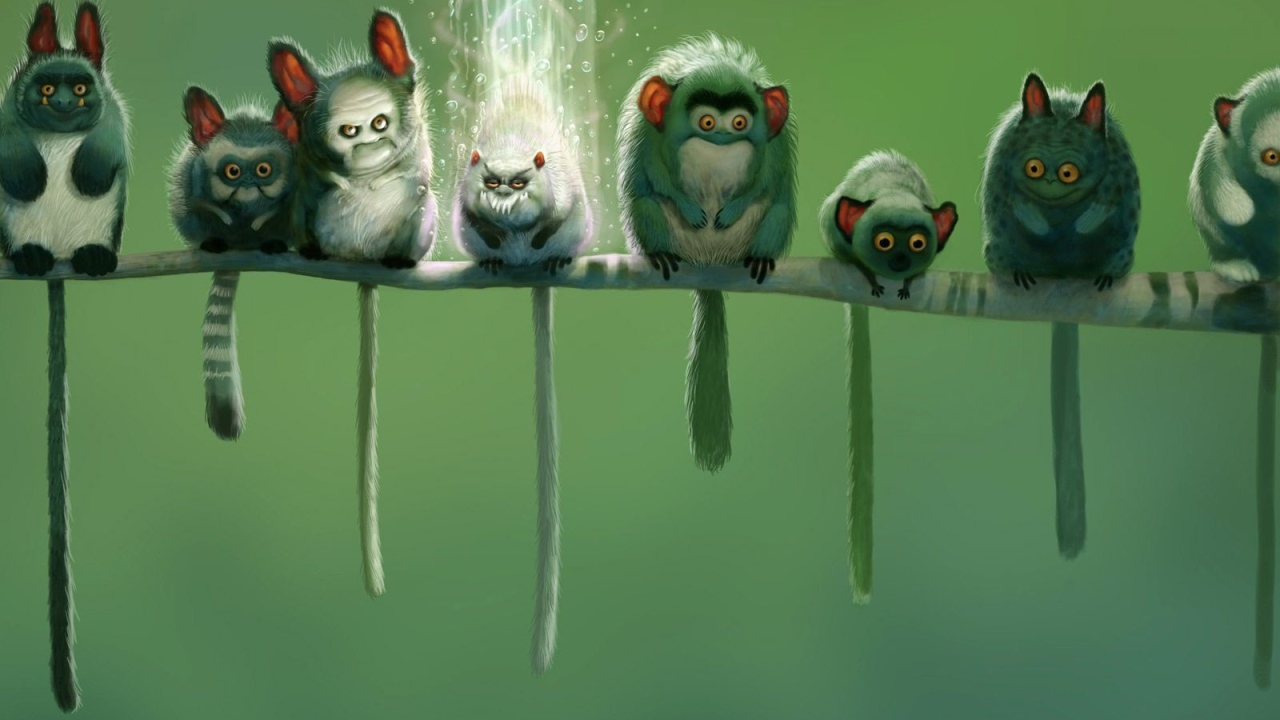 Свисающие хвосты