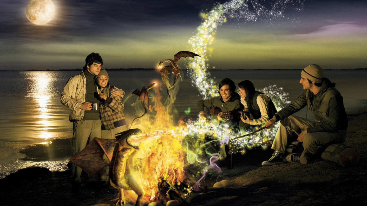 Ребята отжигают