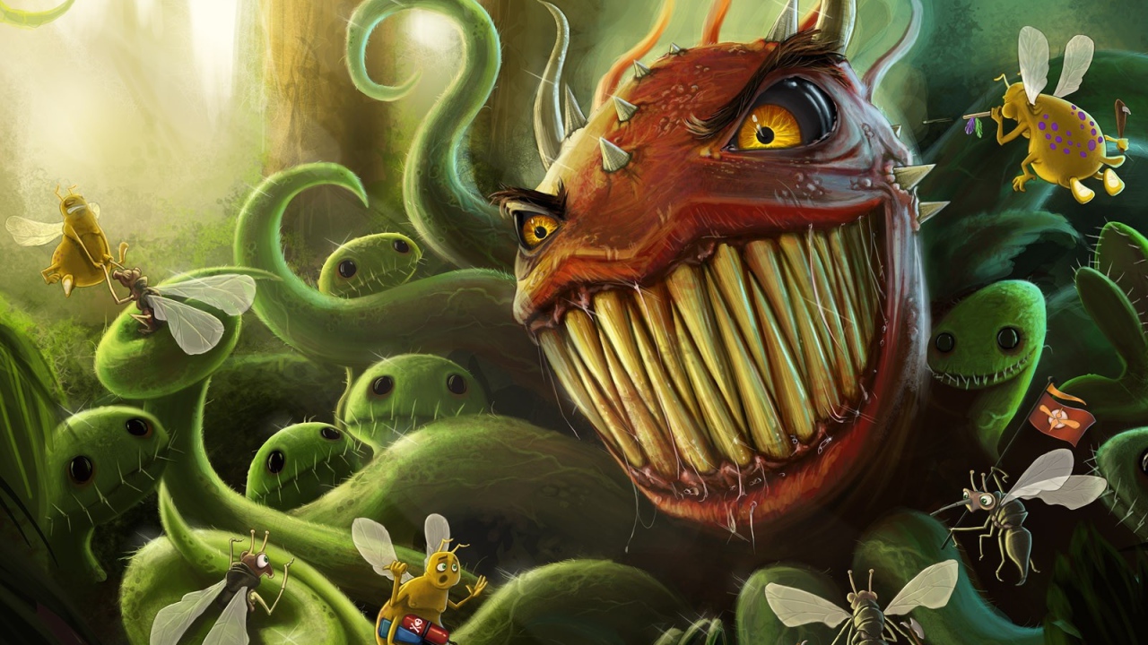 Насекомые против растений