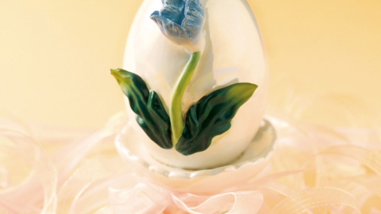 Украшенное Пасхальное яйцо