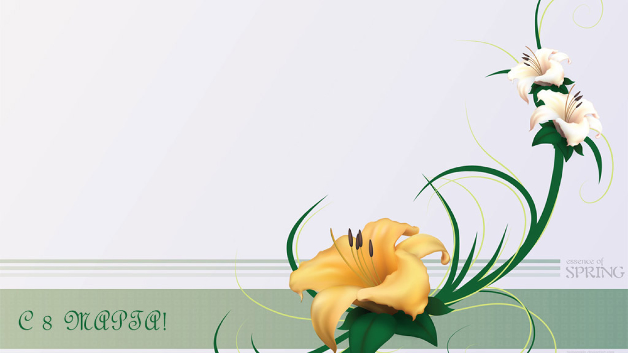 Праздник женщин и весны 8 марта