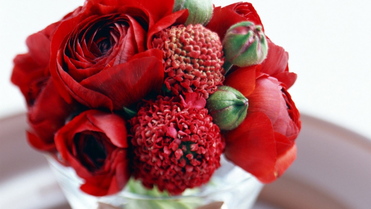 Маленький букет в День Св. Валентина