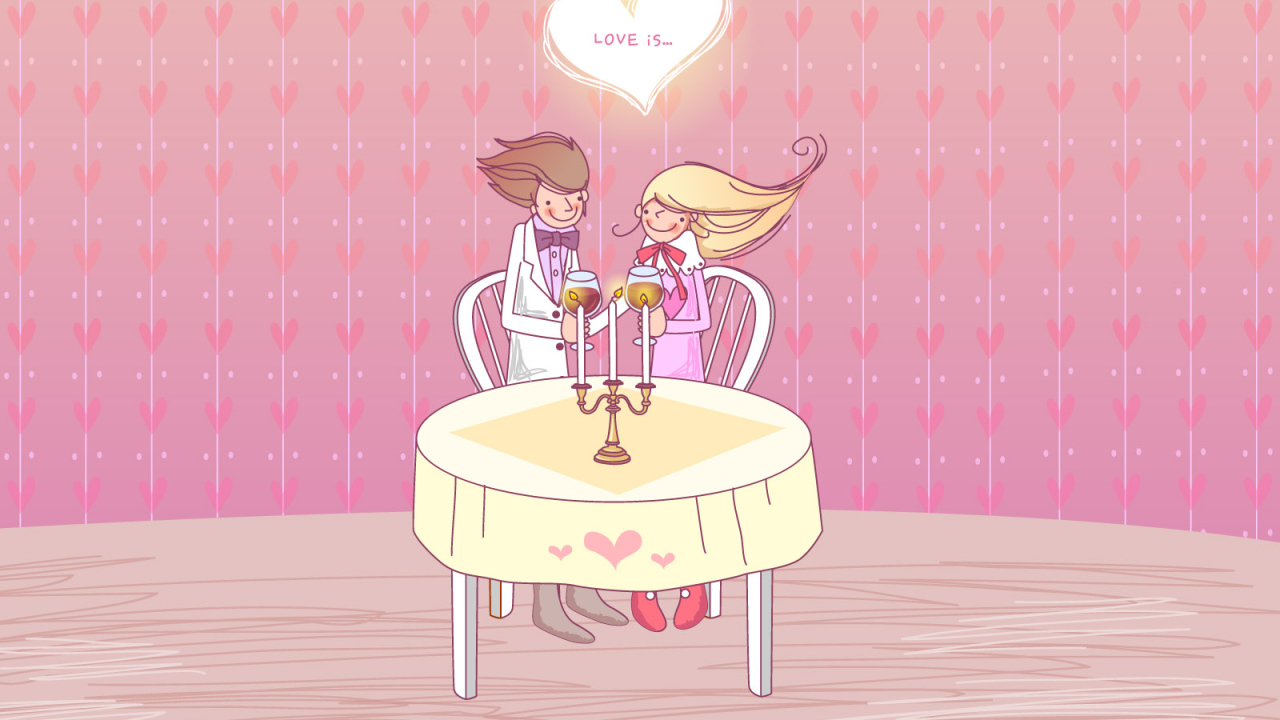 Ужин в День Святого Валентина