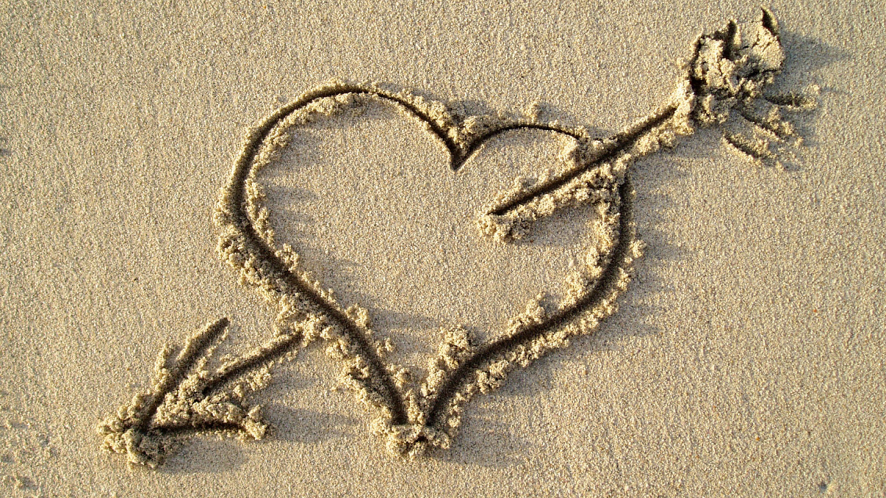 Рисунок на песке