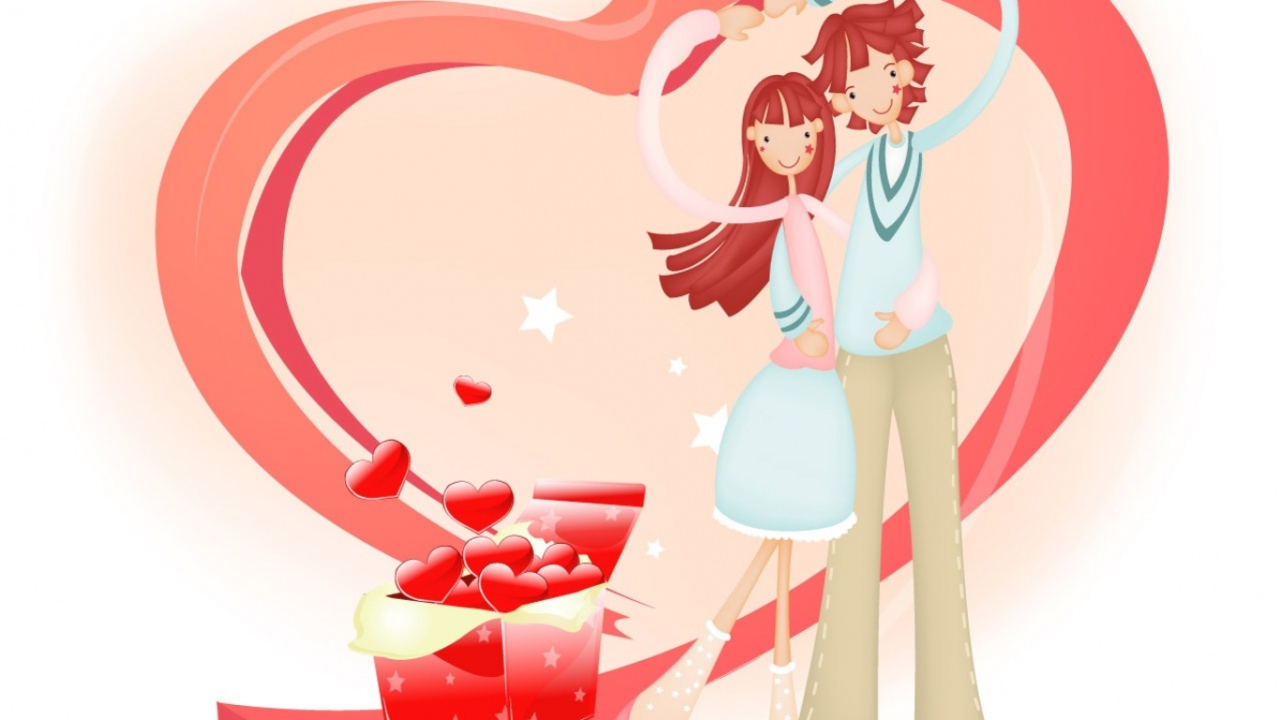 Влюбленные человечки