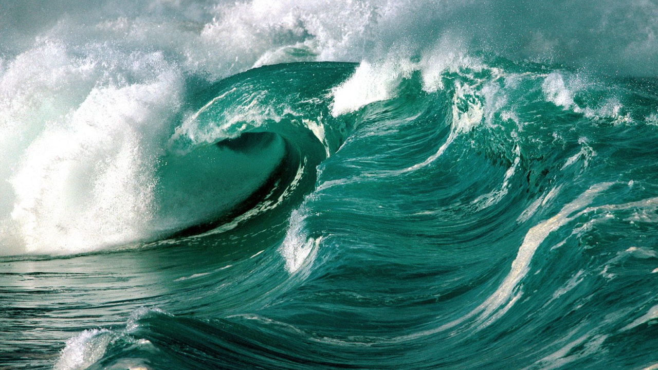 Красивые морские волны