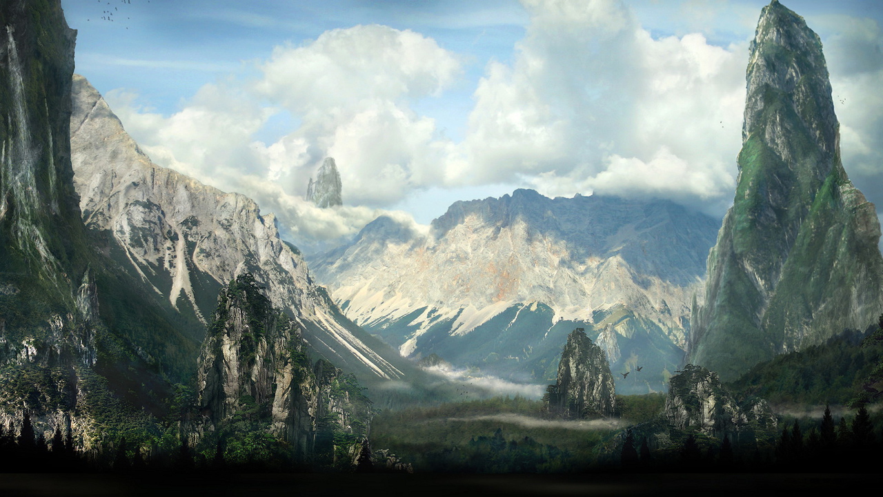 Гигантские скалы