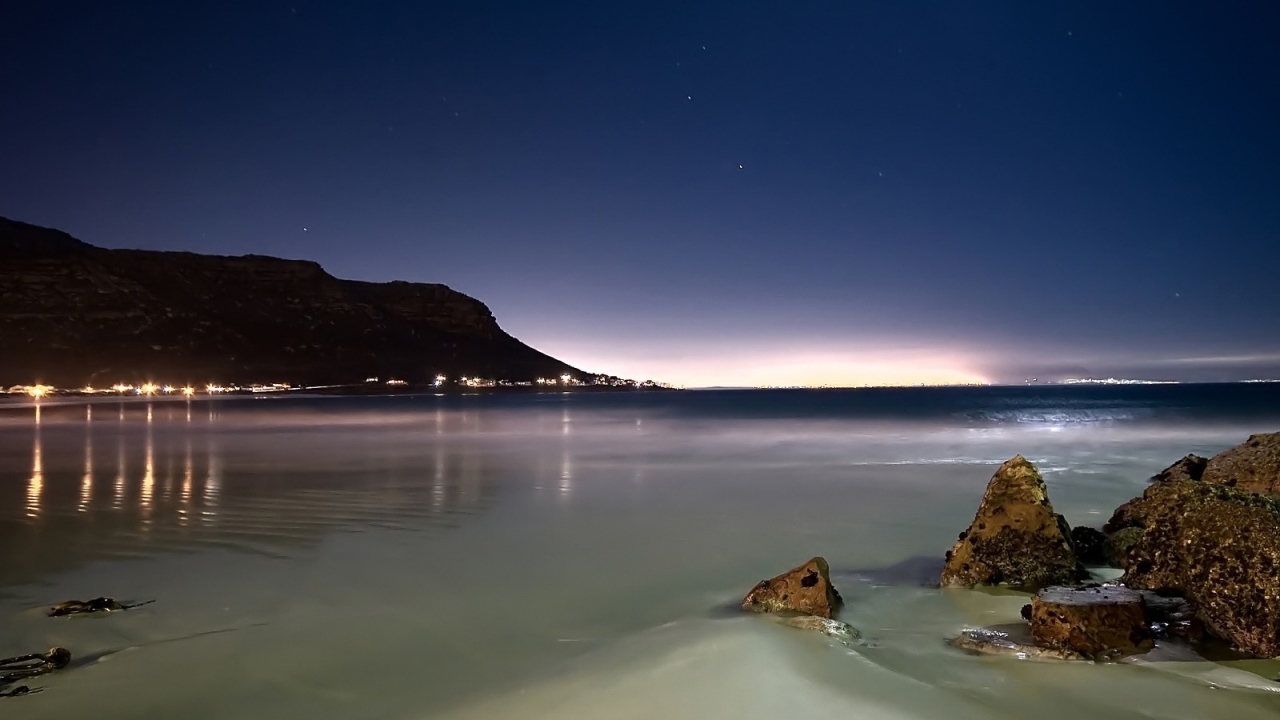 Ночной пляж