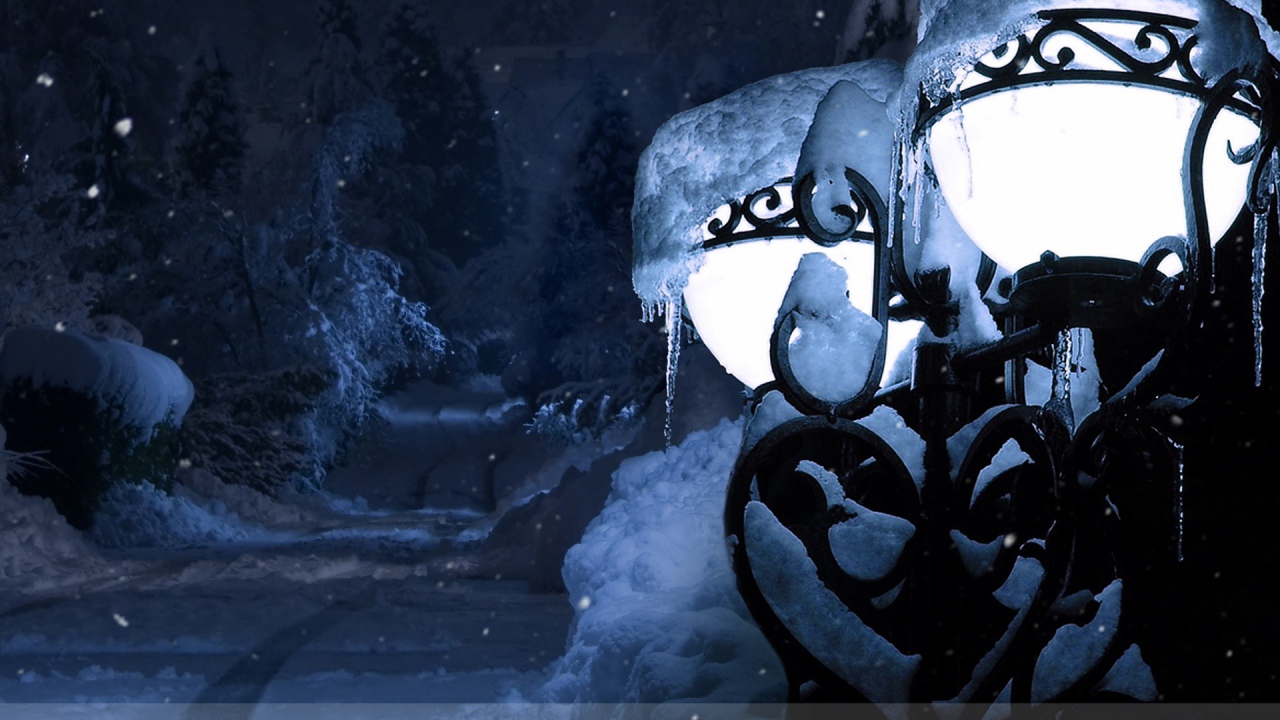 Новогодние фонари