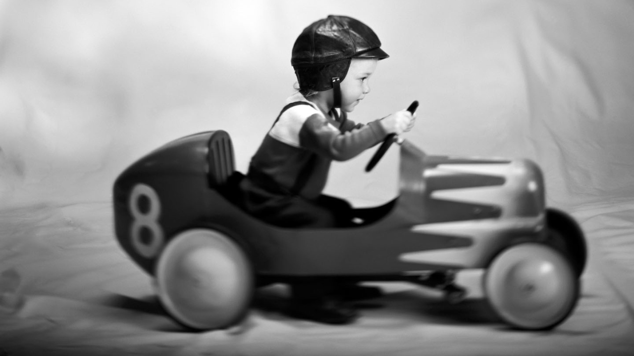 Юный гонщик