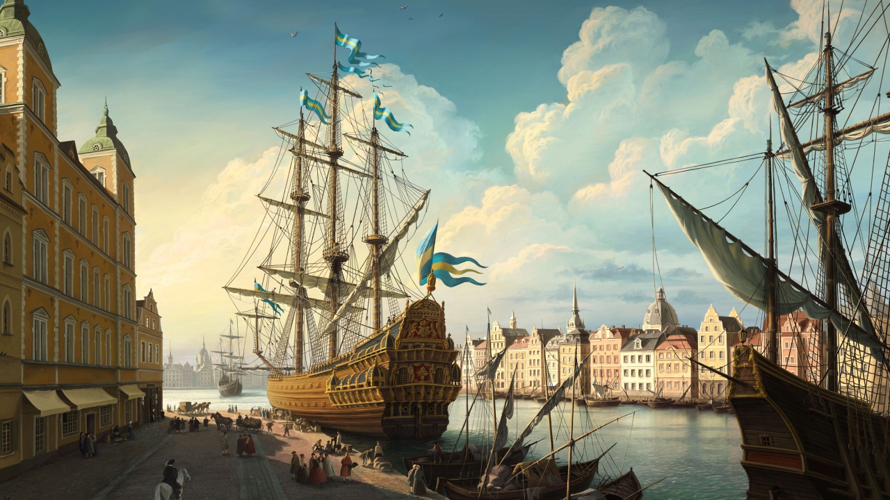 Корабль 18 века