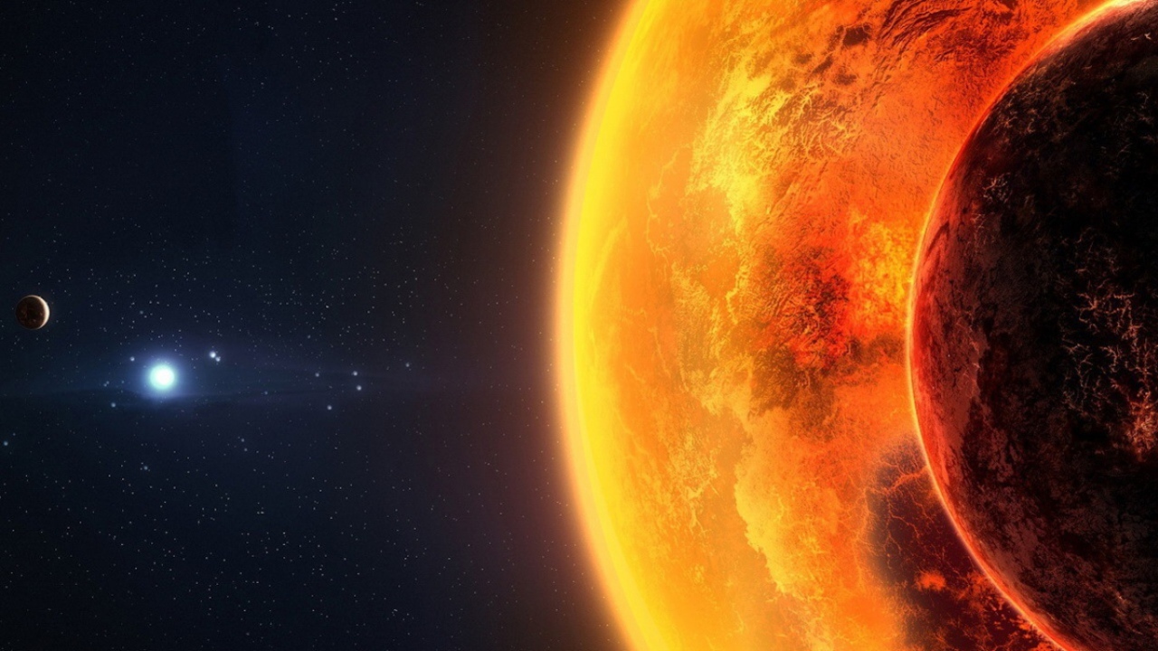 Солнце и Земля