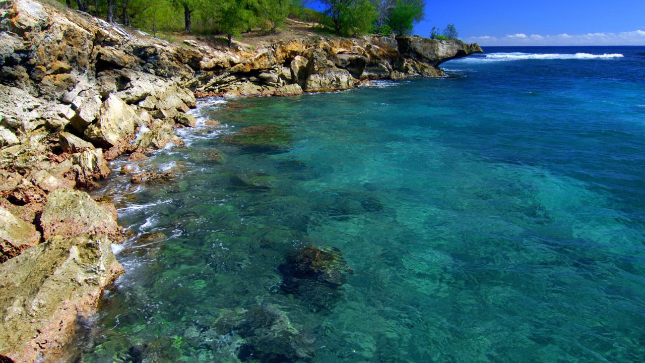 Скалистый берег