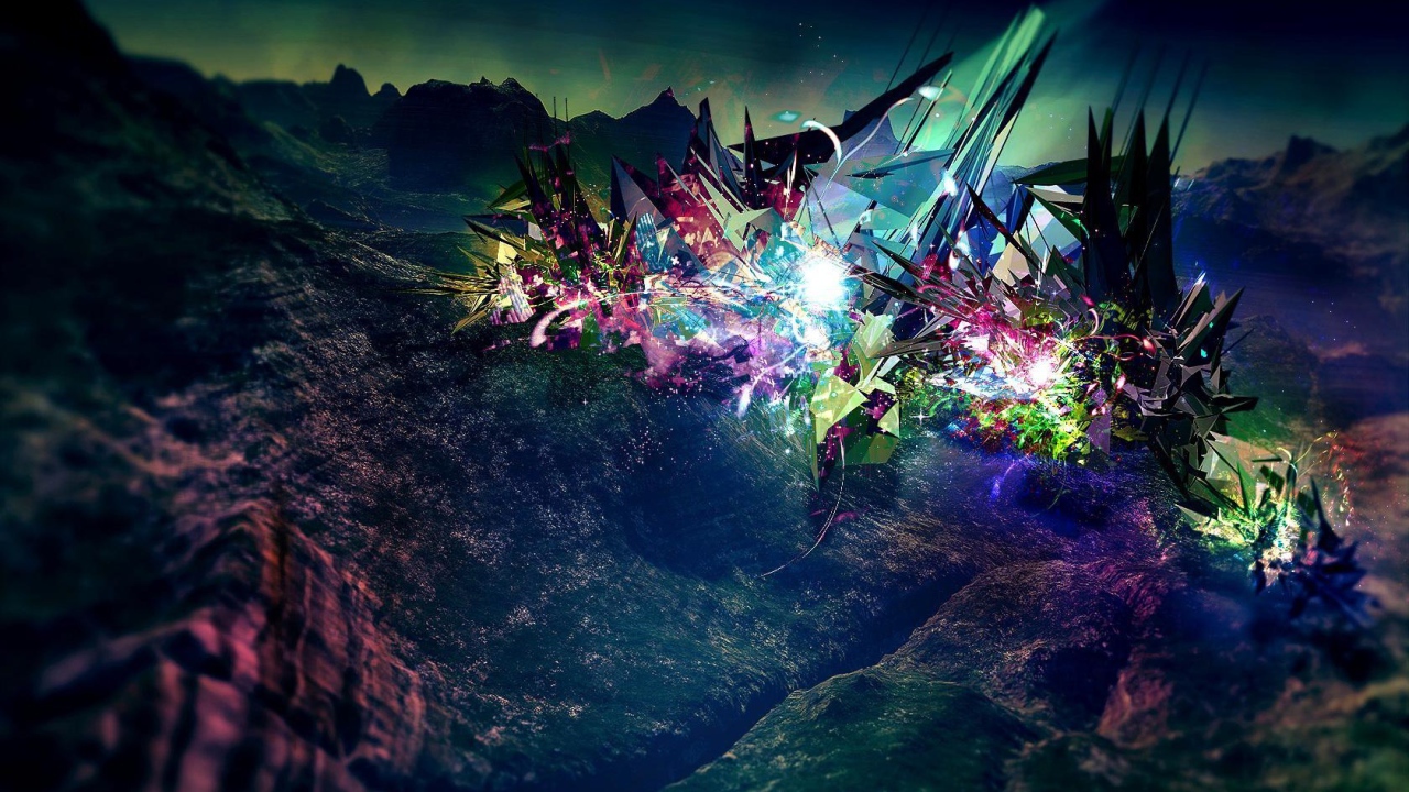 Абстракция в горах