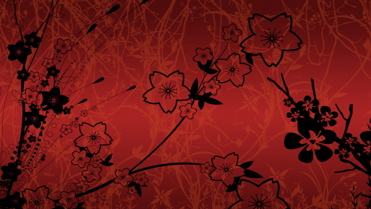 Черные цветы