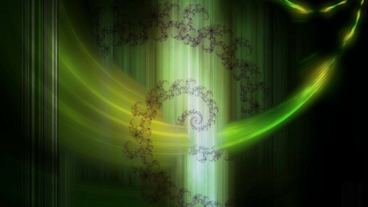 Зеленые лучи