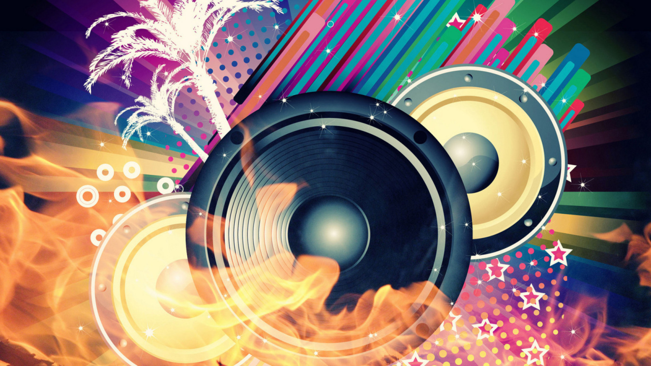 Жаркий звук динамиков